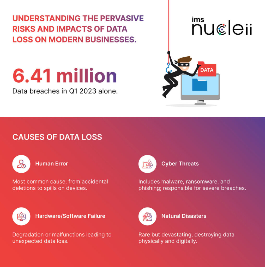 Understanding the Business Impact of Data Loss | IMS Nucleii